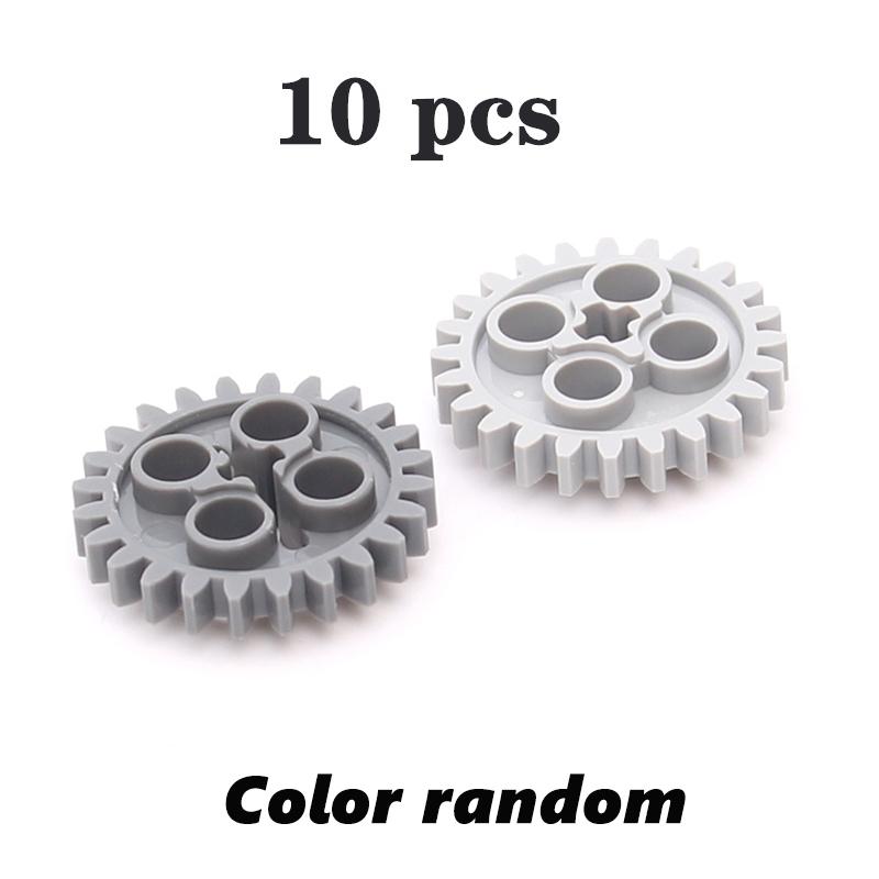 Серия MOC Gear Поворотная платформа с шестернями Зубчатая рейка и шестеренчатый дифференциал Высокотехнологичные детали Строительные блоки из мелких частиц Игрушки