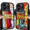 Горячий C-Coca Напитки C-Cola Чехол для телефона Для Iphone 17 16 15 14 13 11 12 Pro Max Plus Защитная задняя крышка