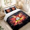 Bedding Set 1 Duvet Cover 2 Pillowcases Bayer Leverkusen Football Print Bedroom Home Decoration