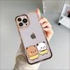 Bubududu Panda Phone Case For iPhone 11 12 13 14 Mini Pro Max XR X XS TPU Clear Case For 8 7 6 Plus SE 2020