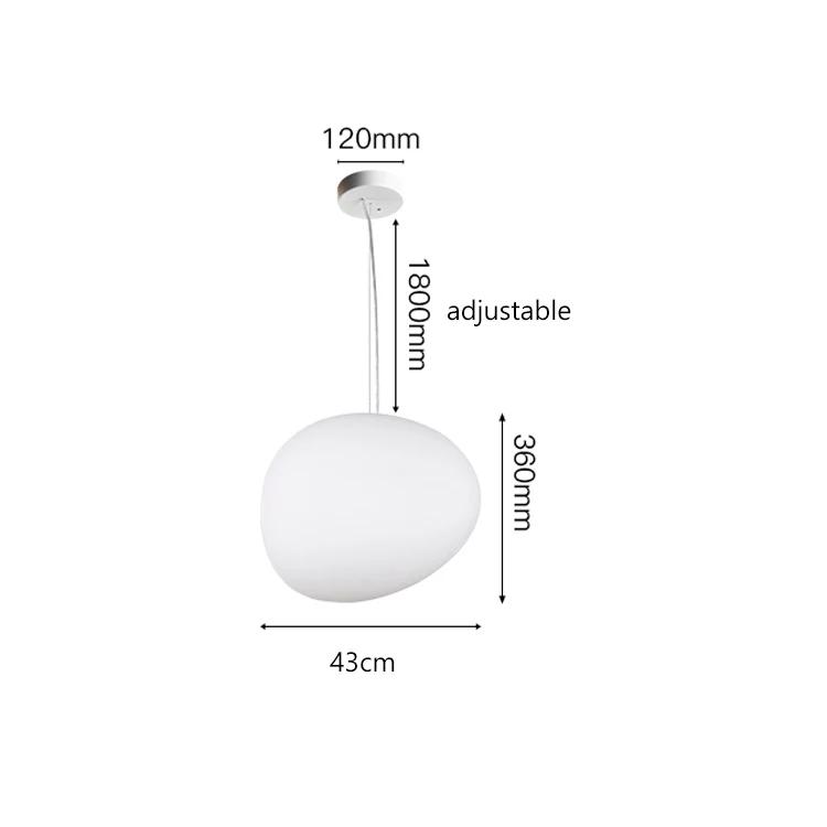 Скандинавский минималистский лестница люстра пузырьковый стеклянный светильник роскошная гостиная семейная кухня ресторан подвесной светильник на потолке