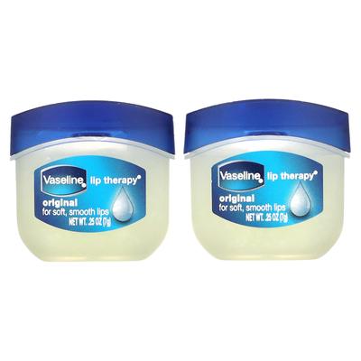 Lip Therapy, Оригинальный бальзам для губ, 2 упаковки, 7 г (0,25 унции) каждый