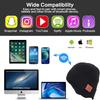 Bluetooth Beanie Hat, 5.0 беспроводные наушники Bluetooth, встроенные 2 HD стереодинамика, микрофон, Bluetooth Hat, подходит для занятий спортом на открытом воздухе, рождественский подарок на день рождения