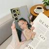 A-Ayliva Cool Singer Phone Case Luxury Electroplated Metal Frame Case For Samsung Galaxy S25 S24 S23 Ultra Funda