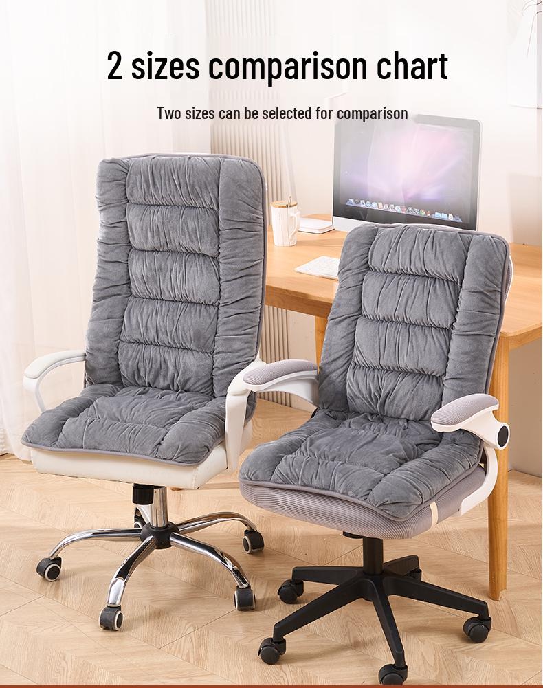 Integrated Electric Heated Office Cushion with Backrest - Warmth for Long Sitting