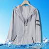 Sunscreen Clothing Men's Summer New Casual Large Size Hooded Jacket Sunscreen Clothing Men's Tops