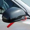 Car Decoration Door Mirror Cover For Honda XRV 2015- Carbon Fiber Car Rearview Accessories Rain Eyebrow Styling
