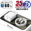 Зарядное устройство PD 35 Вт для iPhone 16 15 14 13 12 11 Pro Max Plus USB C зарядное устройство Кабель для быстрой зарядки Type C Адаптер для быстрой зарядки Аксессуары для телефонов