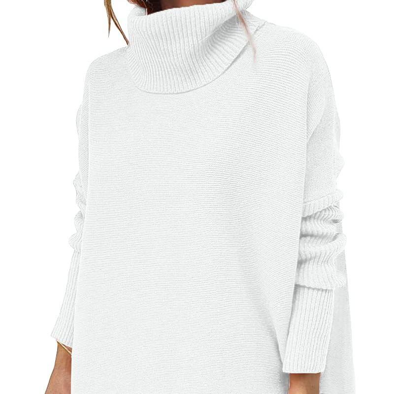 2023 Women's Turtleneck Casual Pullover Sweater