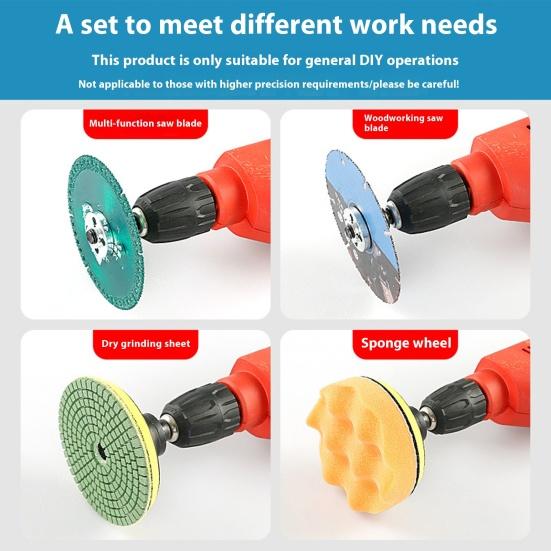Электрическая дрель угловая шлифовальная машина шатун набор высокая твердость многофункциональный регулируемый вращающийся