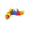 Rainbow Cat Tunnel Collapsible Pet Play Tube Interactive Hide And Seek Toy For Kitten Puppy Puzzle Exercise Agility Outdoor