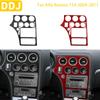 Для Alfa Romeo 159 2004 2005 2006 2007 2008 2009 2010 2011 аксессуары из углеродного волокна салон автомобиля наклейка на центральную панель управления