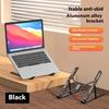 Подставка для ноутбука с 10-позиционной регулируемой высотой, складная конструкция, грузоподъемность 10 кг