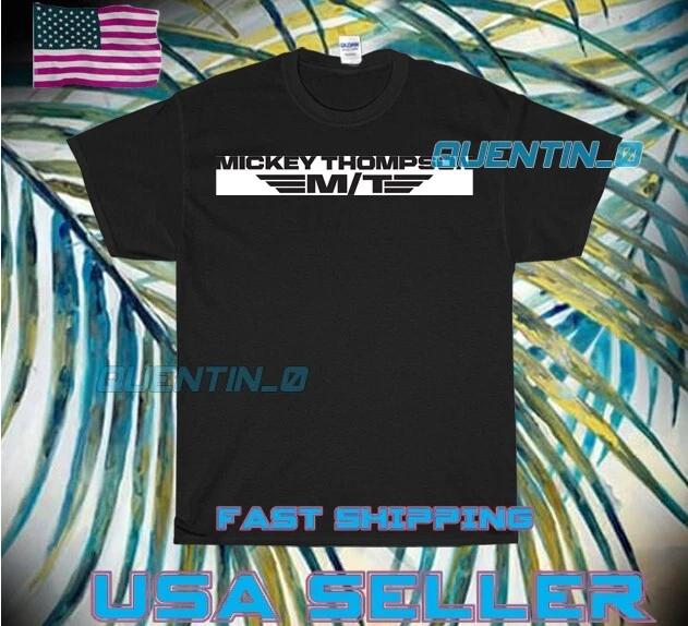NEW Shirt PREMIUM MICKEY THOMPSON TIRES WHITE LOGO T-Shirt FUNNY SIZE S-5XL