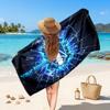 Sheffield Wednesday FC Custom Beach Towel, Personalized Name Text Print, Football Logo Soft Quick‑Dry Towel Holiday Gift