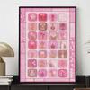 Diamond painting art kit pink heart bow pattern handmade diy home decoration painting