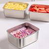 Rust-proof Seasoning Box 6/8 Grids Food Preparation Box Durable Dessert Ingredient Box
