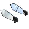 LMoDri Universal Pair Motorcycle Rear Mirror Scooter 8mm 10mm Motorbike Modification Back Side Mirrors For HONDA YAMAHA