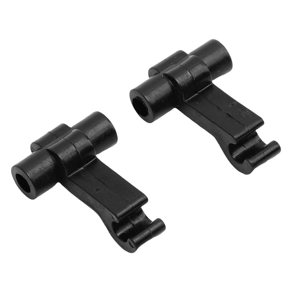 2PCS Extended Vent Window Latch Links Passenger Side Easy Installation Aluminum Wind Noise Fix Kits
