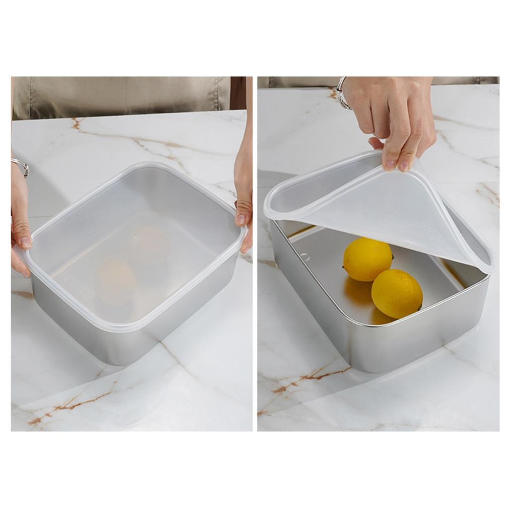 Универсальный ланч-бокс с крышкой, держатель для хранения продуктов в холодильнике, ланч-бокс сохраняет еду теплой и свежей для использования в офисе или школе