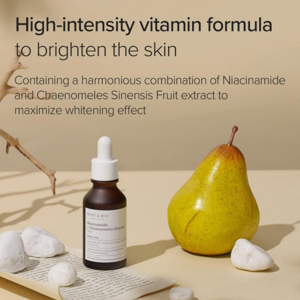 Mary&May Ниацинамид + сыворотка Chaenomeles Sinensis 30 мл