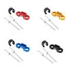Bike Brake Shifts Cable Base Buckle Clip Part Cable Guide Bike Cable Clip Bicycles Aluminium Alloy Bike Cable Guide Hook