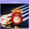 Stunning Metal Keychain With Classic Red Lucky Bag Design Perfect For Gifts And Accessories