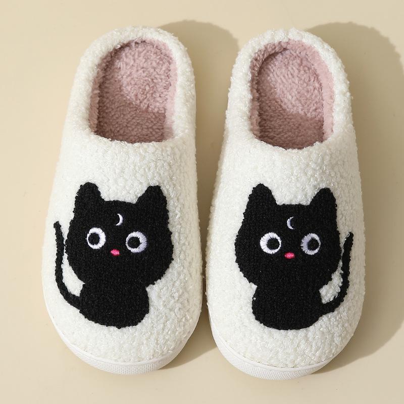 Cute Cartoon Animals Cotton Slippers Home Non-slip Cotton Slippers