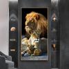 Large Diamond Painting Lion Family 5d Diy Diamond Art Diamond Mosaic Anime Embroidery Rhinestone Picture Decor