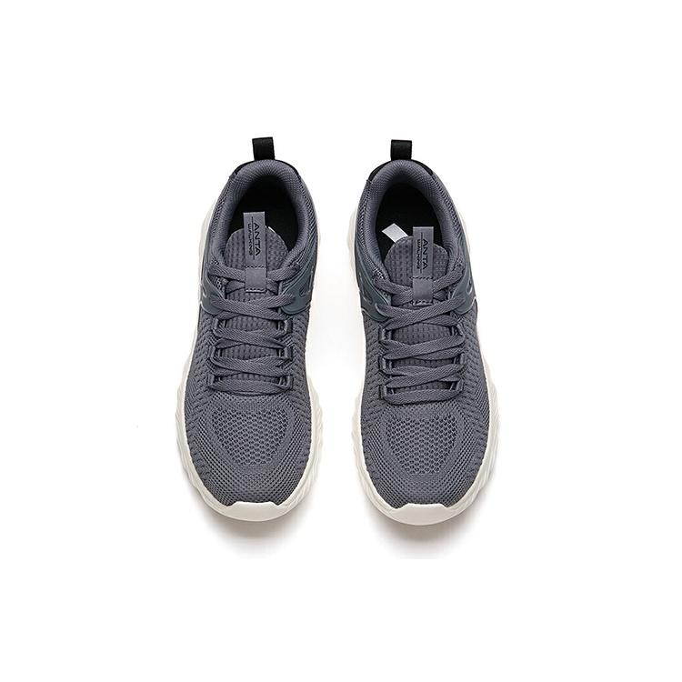 ANTA Training Shoes Men's Low Top Dark Gray/White 112137725-4