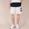 Nike Colorblock Large Logo Sports Shorts Men Bottoms Black White CJ4353-014
