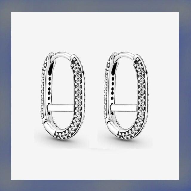 925 стерлингового серебра New Me кольцо бусина круглый соединитель шарм двойной Fit Me звено цепи жемчуг браслет ювелирные изделия