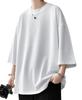 Summer Large Big Summer Korean Style Soft To the [foveitaa] Men's T-shirt, Clothes, 3/4 Sleeves, Size, Cool, Relaxed, Cool, Silhouette, Clothes,