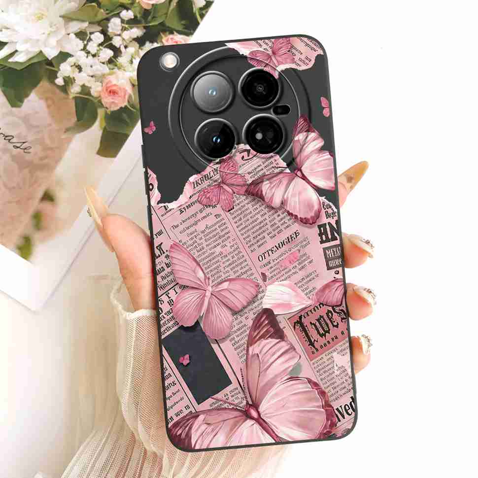For Infinix Zero 40 4G X6860 Case Luxury Bow Painting Soft Silicone Back Cover For Infinix Zero40 ZERO 40 4G Phone Cases Bumper