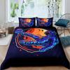 Cartoon Astronaut Galaxy Full Size Comforter Collections For Boys Girls Kids Bedroom Decor Star Bedding Collections Quilt Collection With Pillowcases