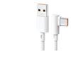 Кабель USB-C 66 Вт с угловым разъемом, Super Flash Charge, 6A, быстрая зарядка для мобильных и игровых устройств