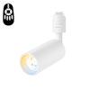 ANWIO Spotlight for Duct Rails, 4.5W (40W Equivalent), Remote Control Included, Built-in LED, No Bulb Required, Scandinavian Design, Adjustable