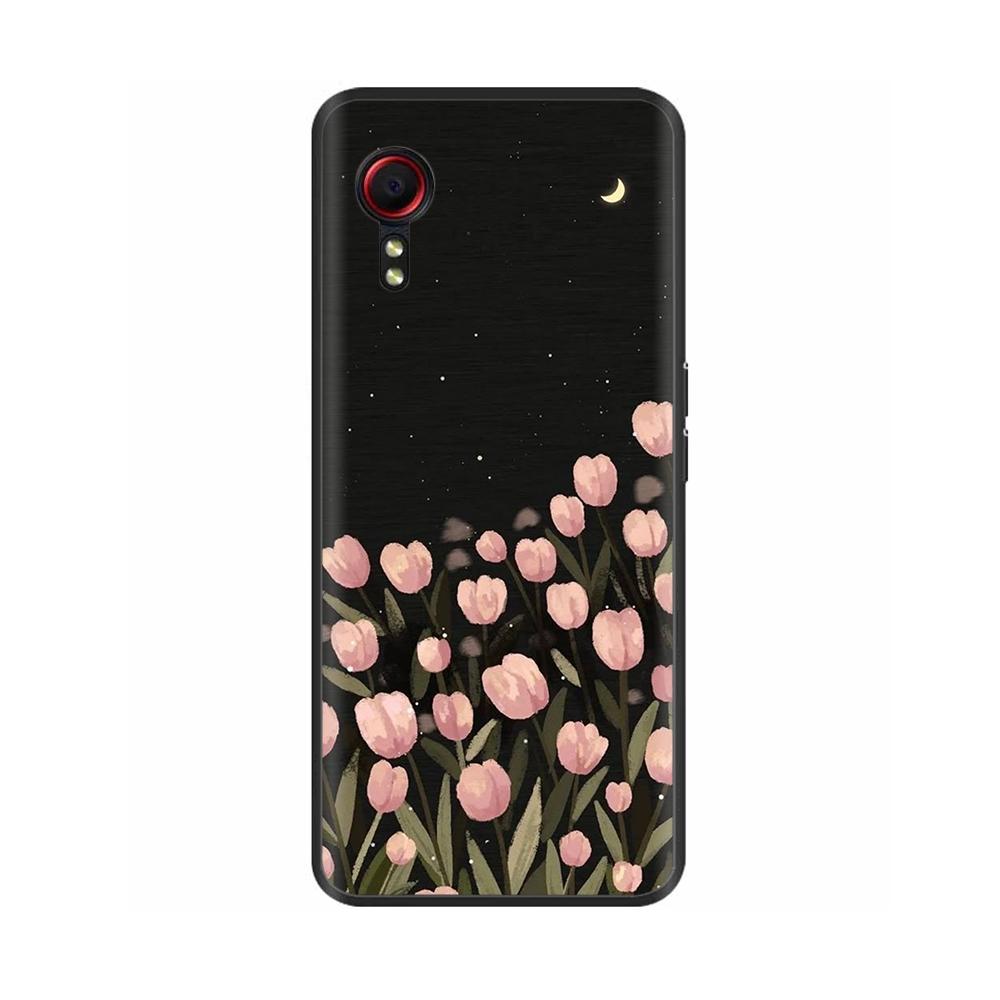 Чехол для Samsung Galaxy Xcover 7 Мягкий Гладкий Жидкий Силикон Мультяшный Корпус Телефона Для Samsung XCover7 Защитные TPU Задние Крышки