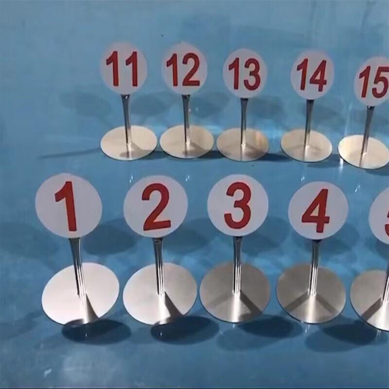 Fēngróng Field Number Target ID Plate