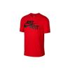 Спортивная одежда JDI Big Swoosh Logo Футболка с коротким рукавом Мужские топы Университетский красный AR5007-657