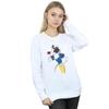 Disney Princess Womens/Ladies Snow White Apple Glitter Sweatshirt