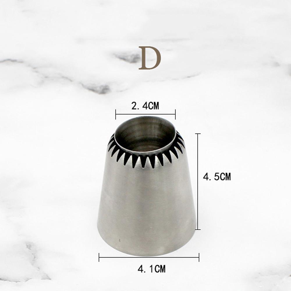 Cupcake Cake Decoration Biscuit Russian Pastry Tip Sultan Tube Icing Piping Nozzles Baking Tool