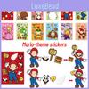Мультяшные наклейки Супер Марио Веселые и интерактивные наклейки-пазлы для укрепления связи между родителями и детьми