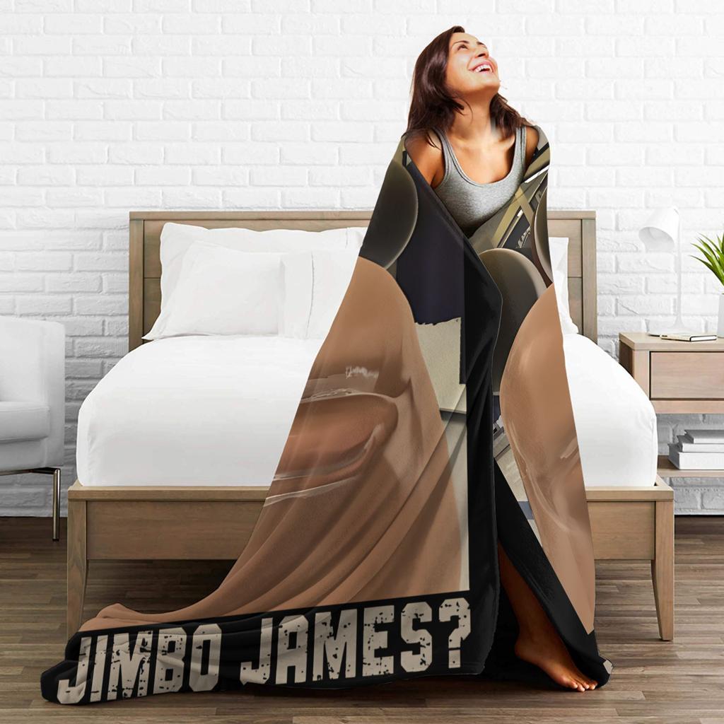 Marcus The Worm Virtual Chat Meme Where Is Jimbo James Blanket Plush Funny Warm Throw Blankets for Bedspread Spring/Autumn