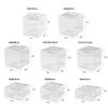 Flip Cover Storage Box Multi Size Jewelry Cosmetics Storage Practical Display Cases  Wedding Favor