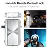 Home Door Lock Kit Remote Control Keyless Entry Electronic Lock Silent Version Smart Wireless
