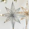 Christmas Tree LED Star Tree Toppers Battery Operated Treetop Decoration Christmas Decoration String Ornament New Year