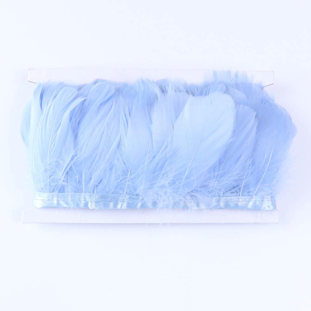 Средний плавучий край ткани 8-10 см, реквизит для сценической съемки, многоцветное гусиное перо 