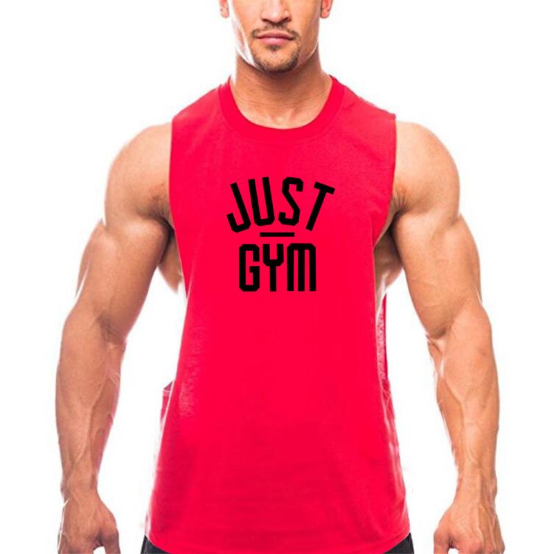 Muscleguys Brand Gym Clothing Canotte Bodybuilding Drop Armhole Tank Top Men Fitness Tanktop Sleeveless Shirt Workout Vest