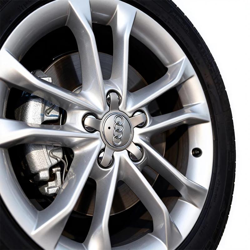 4Pcs 4F0601165N 60-135mm ABS Wheel Hubcap Cover For Audi Q7 Q5 Q3 A6 C7 A7 A5 A4 B9 A3 8V 8P Rim Replacement Tuning Accessory